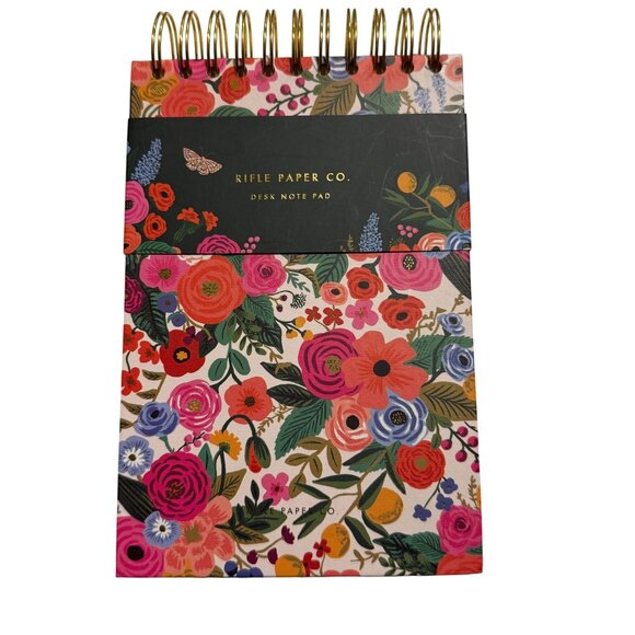 Rifle Paper Co. For Cambridge Spiral Notepad Garden Party 5.75"x8" - Picture 1 of 3